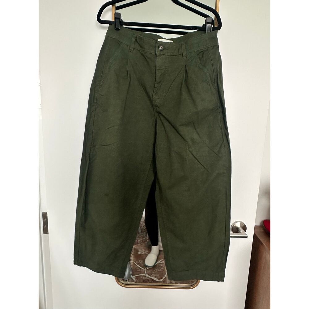 Everlane The Everywhere Pant Dark Forest Green Size 10 / 30 - Picture 3 of 9